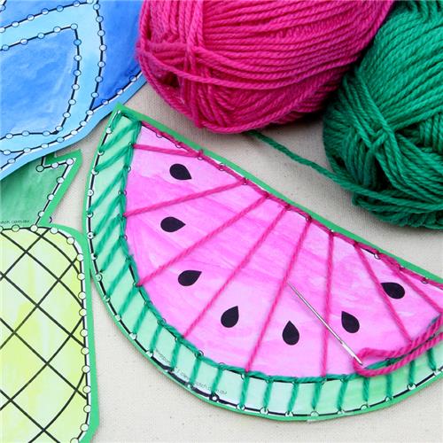 Summer Weaving Shapes