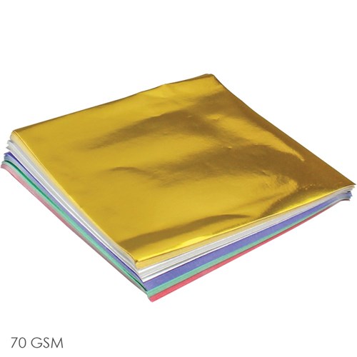 Foil Paper Squares - Pack of 100