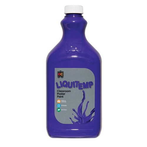 EC Liquitemp Classroom Poster Paint - Purple - 2L