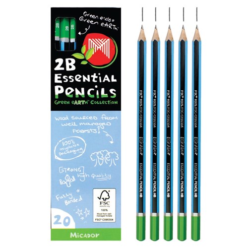 Micador 2B Pencils - Pack of 20
