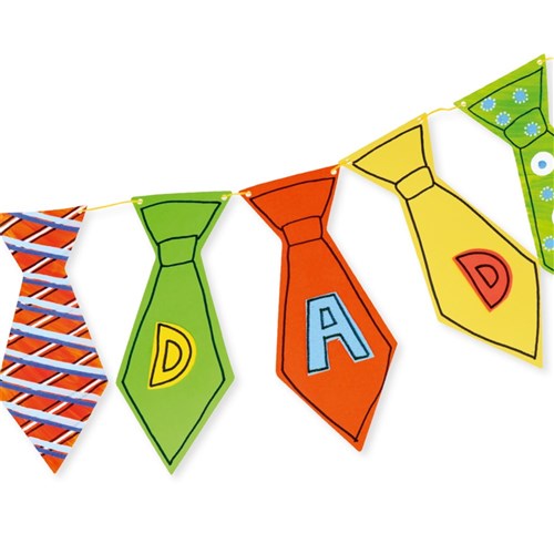 Cardboard Ties - White - Pack of 20