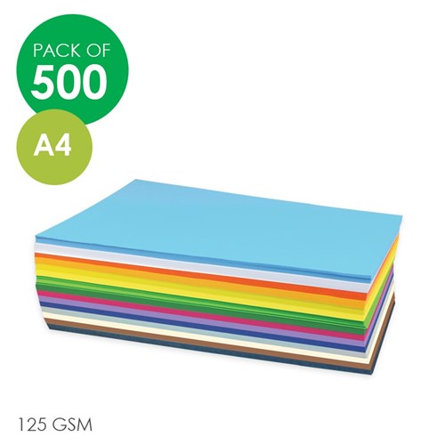 CleverPatch Cover Paper - Assorted - A4 - Pack of 500