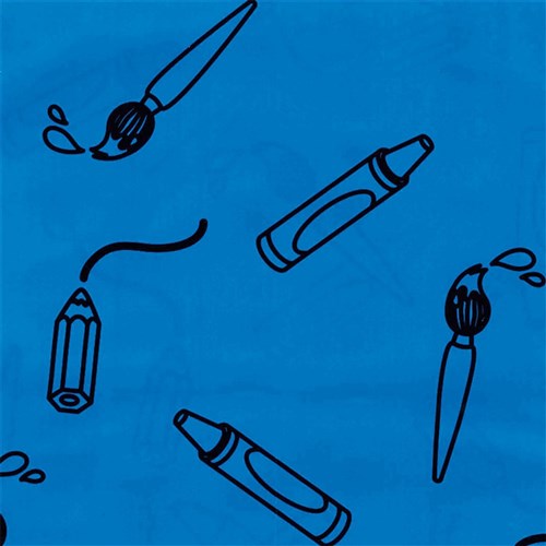 Splash Mat - Blue - 1.5 x 1.5m