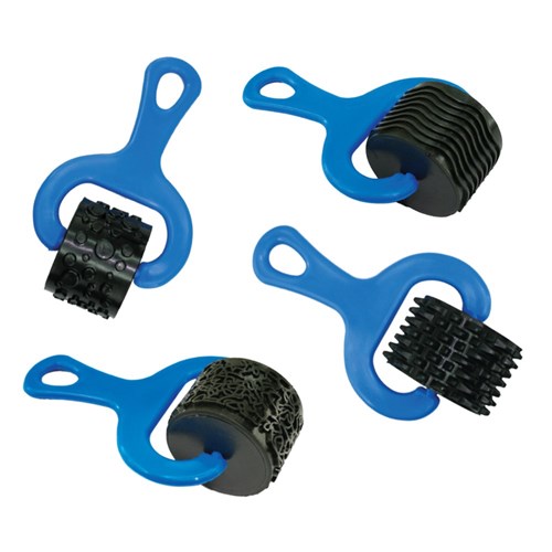 Paint Pattern Rollers - Pack of 4