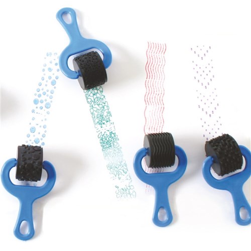 Paint Pattern Rollers - Pack of 4