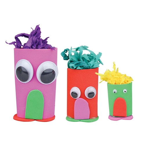 Wiggle Eyes - Black Assortment - Tub of 560