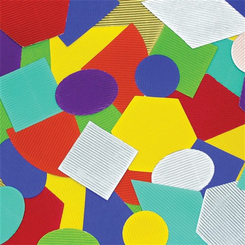 Corrugated Shapes - Pack of 250