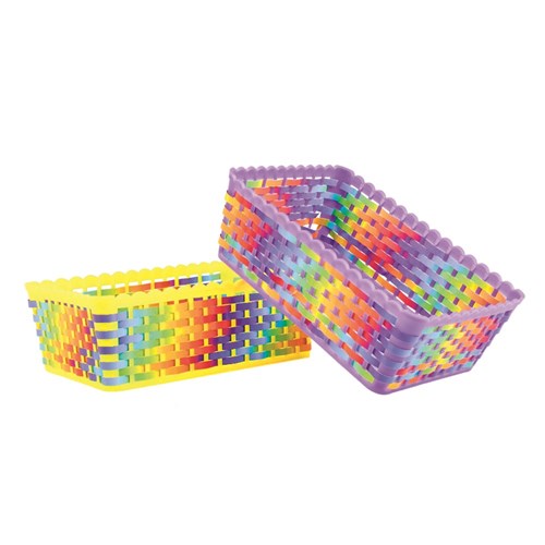Weaving Baskets & Strips - Pack of 12