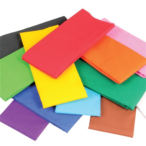 Crepe Paper - Assorted - Set of 12 Colours