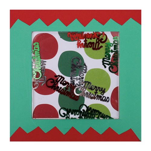 Merry Christmas Sequins - 100g Pack