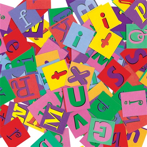 Alphabet Mosaic Pieces - Pack of 2,000