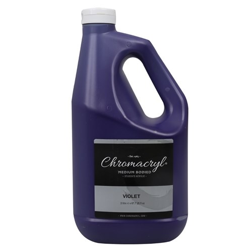 Chromacryl Student Acrylic Paint - Violet - 2L