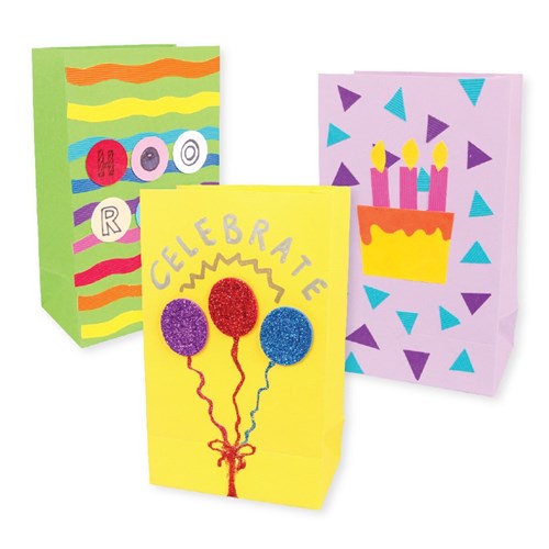 Large Paper Bags - Coloured - Pack of 30