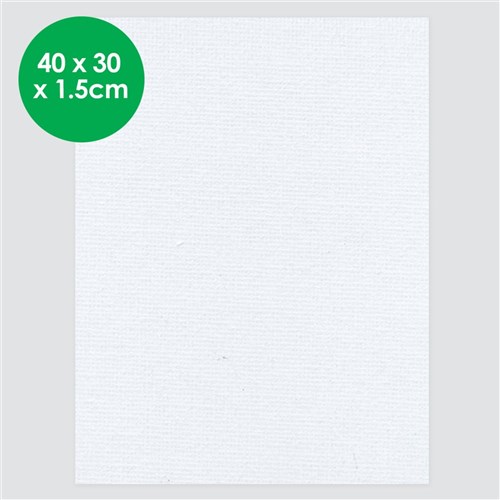 Stretched Canvas Frames - Large Rectangle - 30 x 40cm - Pack of 3