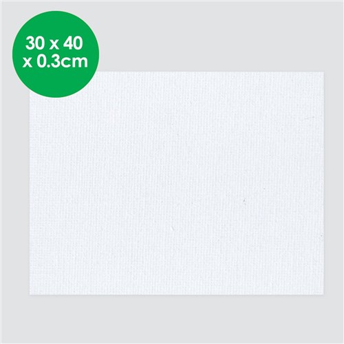Canvas Panel Art Board - Large Rectangle - 30 x 40cm