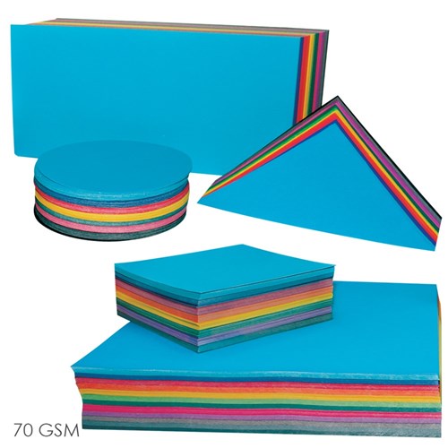 BRENEX Matt Paper Shapes Classpack