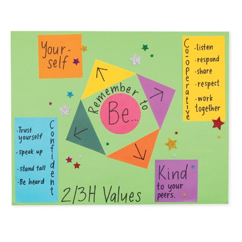 BRENEX Matt Paper Shapes Classpack