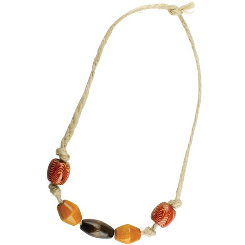 Printed Wooden Beads - 200g Tub