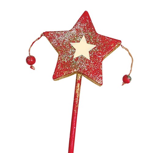 Papier Mache Tic Toc Drum - Star