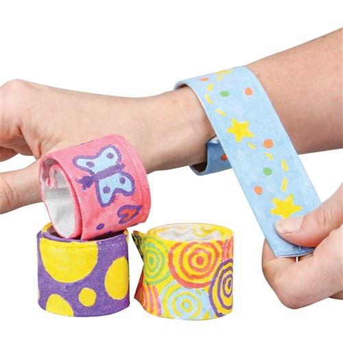 Design Your Own Fabric Snap Bands - Pack of 5