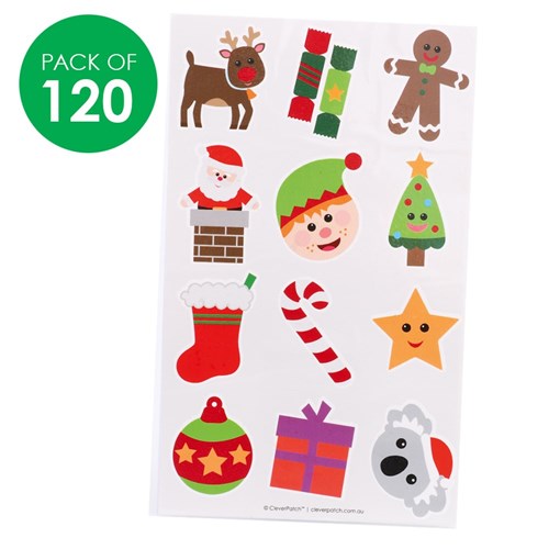 Temporary Tattoos - Christmas - Pack of 120