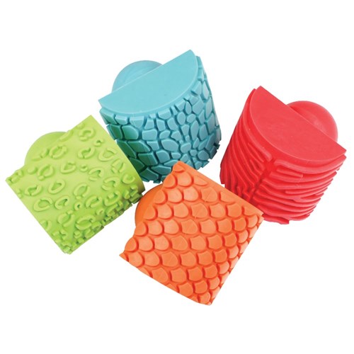 Easy Grip Animal Pattern Stampers - Pack of 4