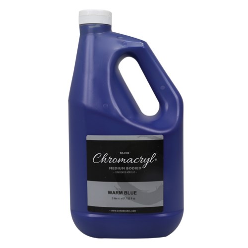 Chromacryl Student Acrylic Paint - Warm Blue - 2L
