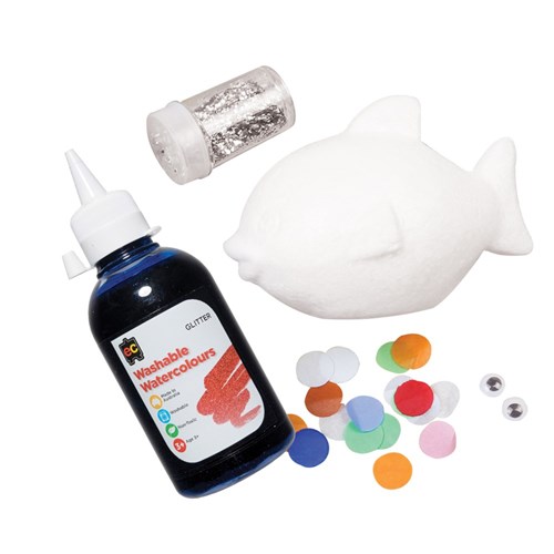 Decofoam Rainbow Fish Group Pack