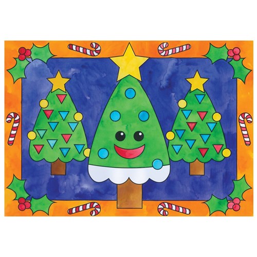 A3 Cardboard Christmas Placemats - Pack of 20