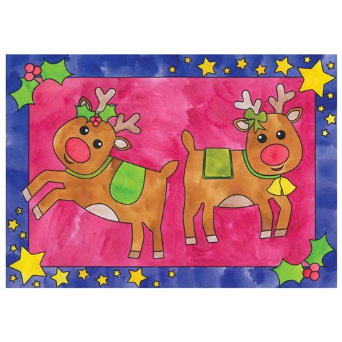 A3 Cardboard Christmas Placemats - Pack of 20