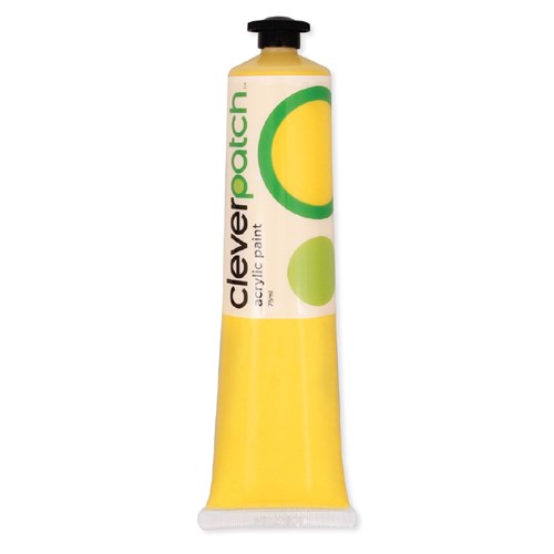 CleverPatch Acrylic Paint Tube - Yellow - 100ml