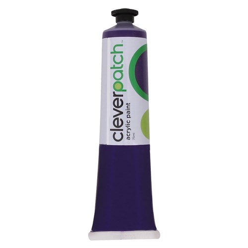 CleverPatch Acrylic Paint Tube - Purple - 100ml