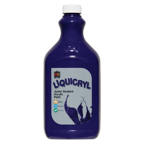 EC Liquicryl Junior Student Acrylic Paint - Purple - 2L