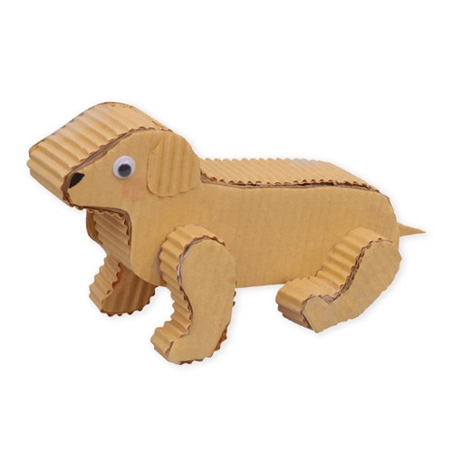 Corrugated Board Roll - Natural - 5 Metres