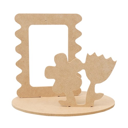 Wooden Flower Diorama Frames - Pack of 10