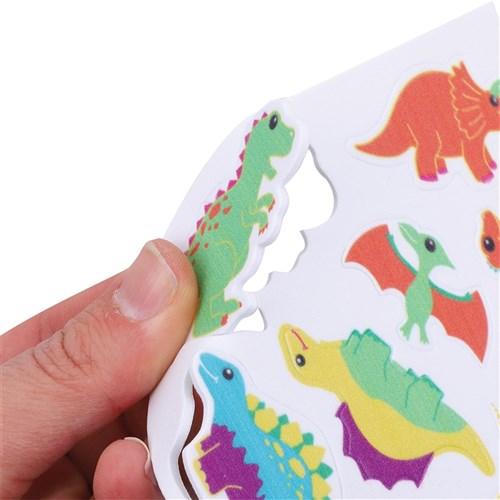 Foam Dinosaur Stickers - Pack of 120