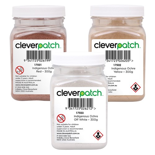 Indigenous Ochre - 300g - Set of 3 Colours