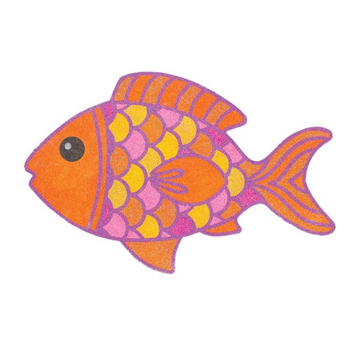 Giant Fish Sticky Art Shapes - Pack of 20
