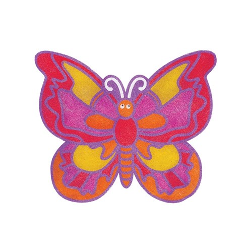 Giant Butterfly Sticky Art Shapes - Pack of 20