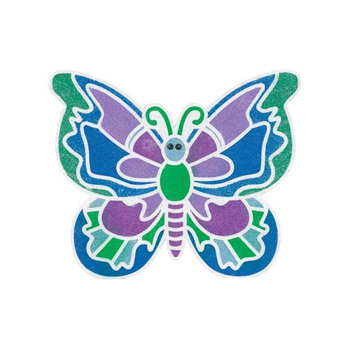 Giant Butterfly Sticky Art Shapes - Pack of 20