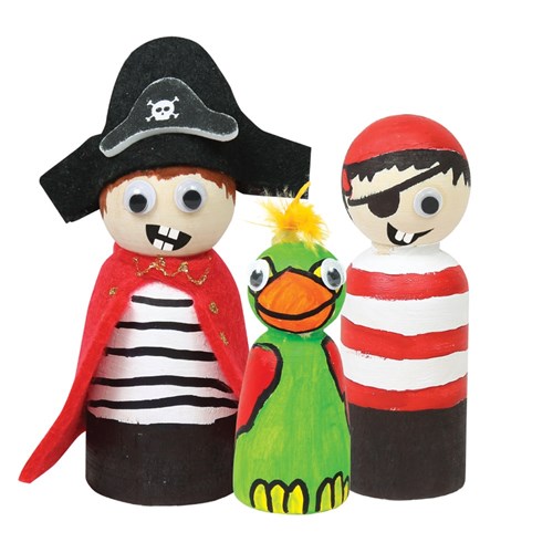 Wooden People - Pack of 8