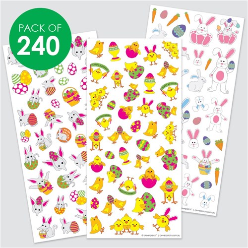 Easter Stickers - Pack of 240