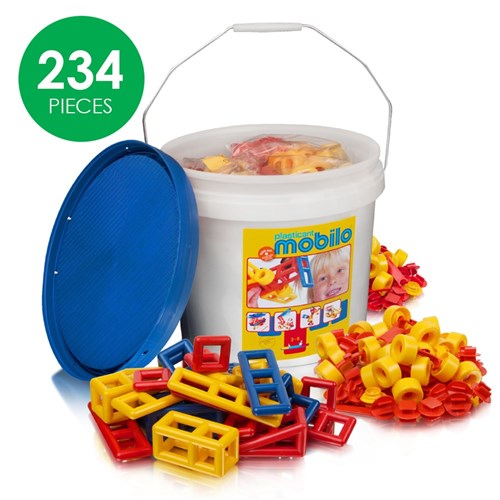 Mobilo Large Bucket - 234 Pieces
