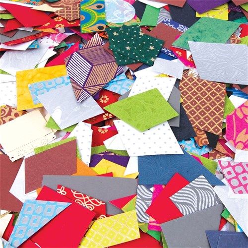 Handmade Collage Shapes - 500g Pack