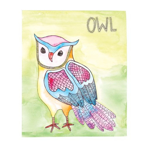 Watercolour Cotton Canvas Board - 15 x 20.5cm