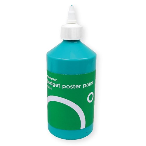 CleverPatch Budget Poster Paint - Aqua - 500ml
