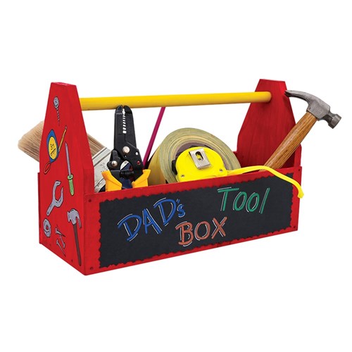 Large Wooden Tool Box - Each