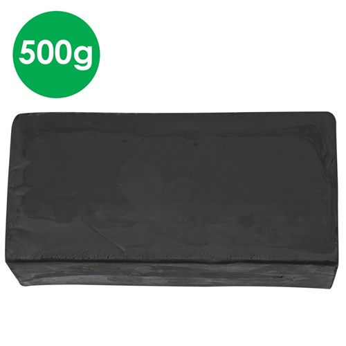 CleverPatch Modelling Clay - Black - 500g Pack