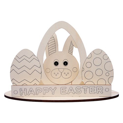 Wooden Easter Dioramas - Pack of 10