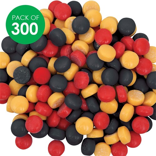 Round Mosaic Tiles - Indigenous Colours - Pack of 300